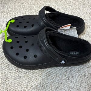 CROCS Black Lined Clog